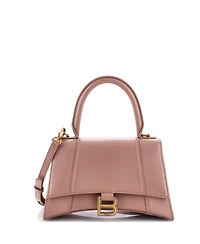 Pre-Owned Balenciaga Small Hourglass Top Handle Bag Leather