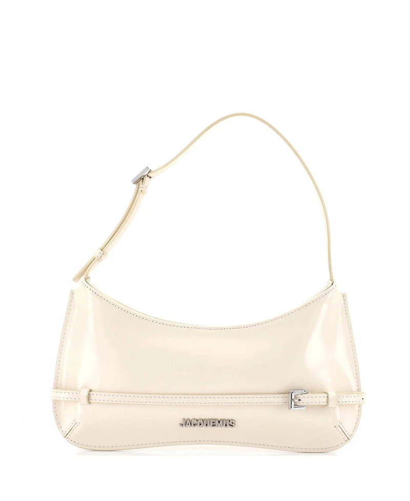Pre-Owned Jacquemus Le Bisou Ceinture Shoulder Bag Leather