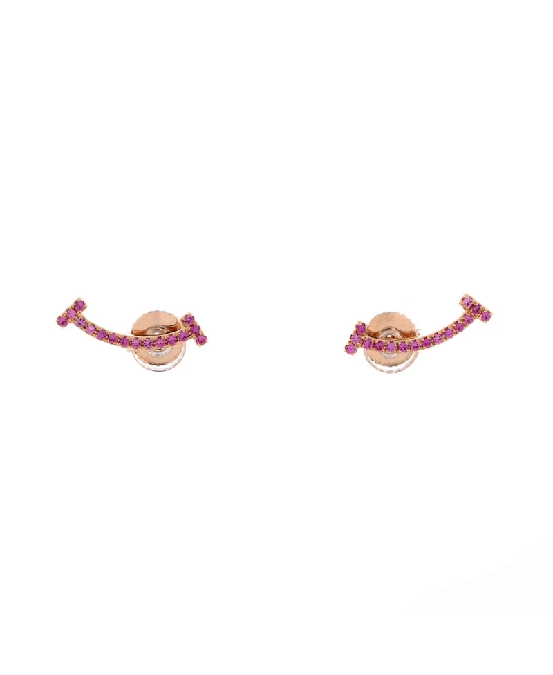 Pre-Owned Tiffany & Co. T Smile Stud Earrings