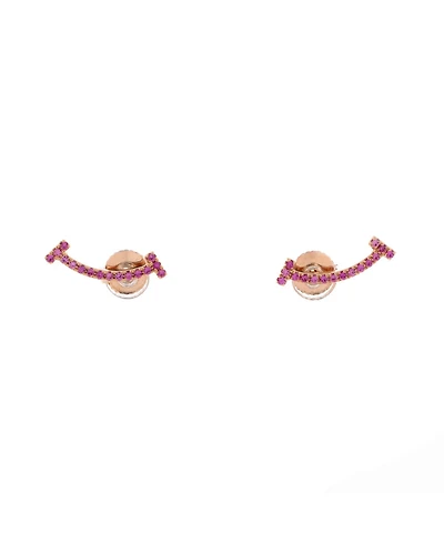 Pre-Owned Tiffany & Co. T Smile Stud Earrings