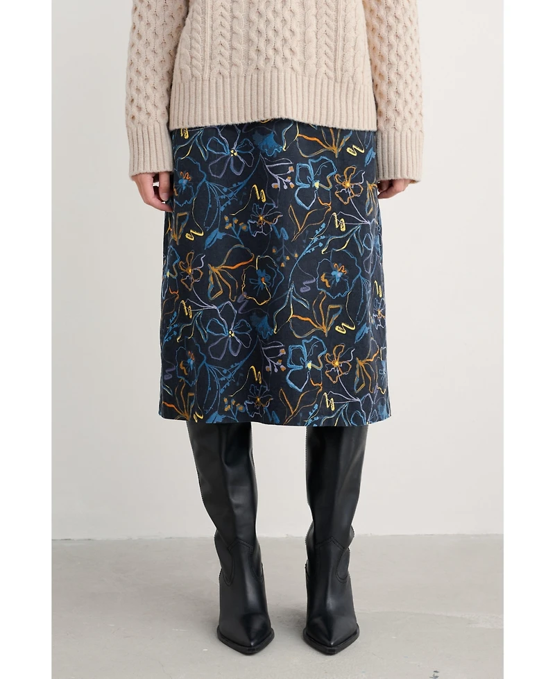 Seasalt Cornwall Forest View Skirt