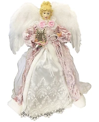 Santa's Workshop 16" Mauve Victorian Angel Tree Topper
