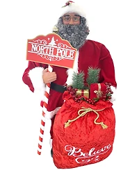 Santa's Workshop 36" North Pole Santa