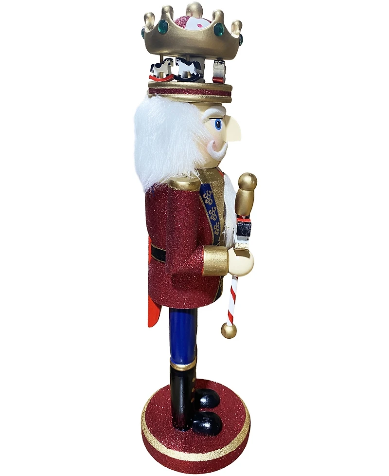 Santa's Workshop 14" Merry-Go-Round Nutcracker