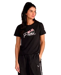 Puma Women's Bloomed Floral Graphic T-Shirt