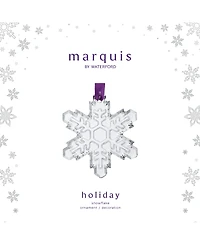Marquis by Waterford Crystal Snowflake Ornament