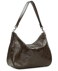 Patricia Nash Athani Bark Leaves Shoulder Handbag