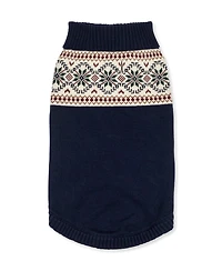 Hope & Henry Organic Fair Isle Dog Sweater