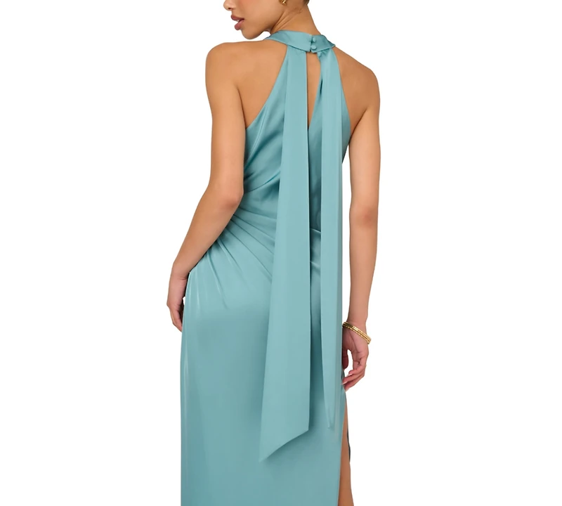 Adrianna Women's Halter Neck Maxi Dress