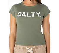 Roxy Women's Salty 90s Baby Short-Sleeve T-Shirt