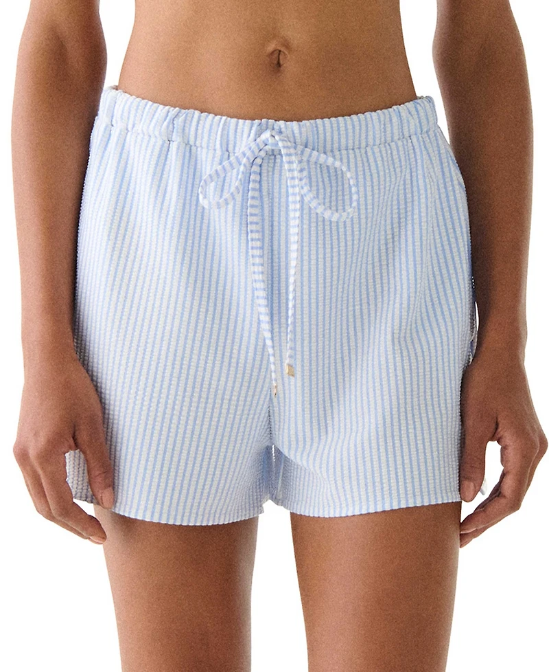 Kate Spade Women's Striped Cover-Up Shorts