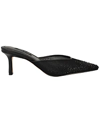 Nine West Women's Camenla Snip Toe Kitten Heel Mules