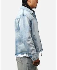 Loiter Men's Sun Washed Denim Jacket