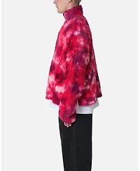 Loiter Men's Tie Dye Sherpa Pullover Sweater