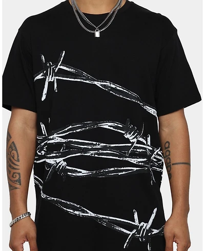 Father Forgive Me Men's Barbwire T-Shirt