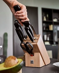Zwilling Four Star 8pc Knife Block Set