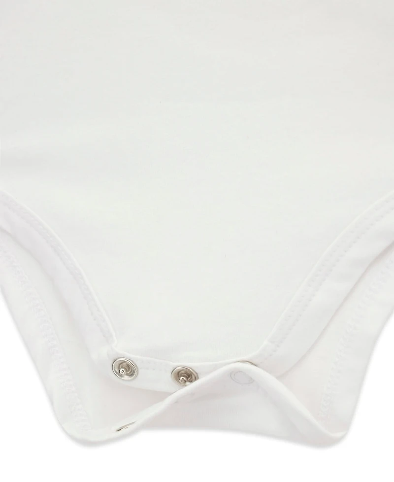 Guess Baby Girls Short-Sleeve Bodysuit, Long-Sleeve Bodysuit and Sweatpants, 3-Piece Set