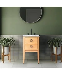 Jonathan Y Corbin Classic 1-Drawer Bath Vanity Base Only (Sink Basin Not Included