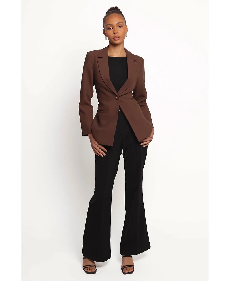 Petal and Pup Women's Eliana Waist Tie Blazer