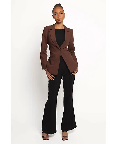 Petal and Pup Women's Eliana Waist Tie Blazer