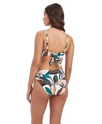 Bar Iii Women's Safari Chic V-Wire Over-The-Shoulder Bralette, Macy's Exclusive