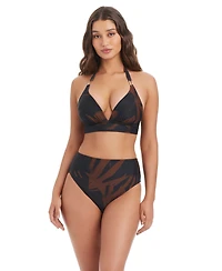 Bar Iii Women's Palm Breeze Banded Sweetheart Neck Bra, Macy's Exclusive