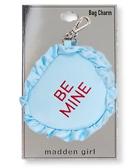Madden Girl Rosalie Satin Conversation Heart Pouch