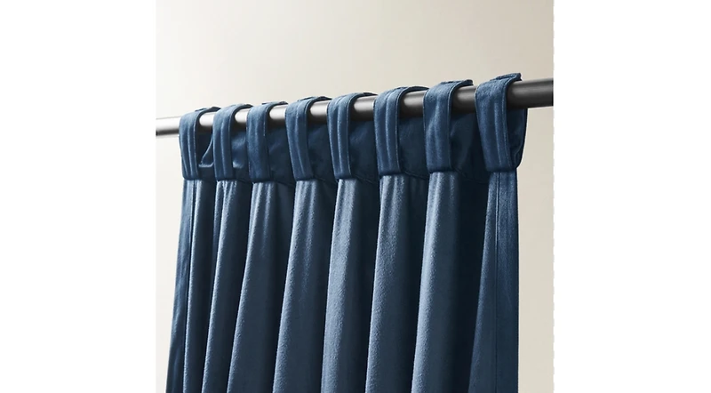 Z Gallerie Adair Solid Velvet Curtain