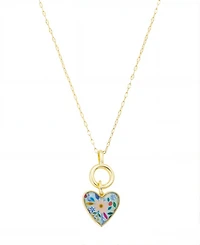Unwritten Gold Plated Heart Pendant Necklace