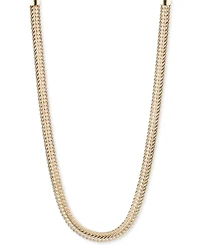 Anne Klein Flat Chain Necklace