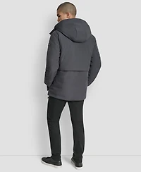 Dkny Men's Urban Hooded Parka Jacket