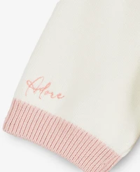 On 34th Women's Embroidered Colorblocked Short-Sleeve Sweater, Macy's Exclusive