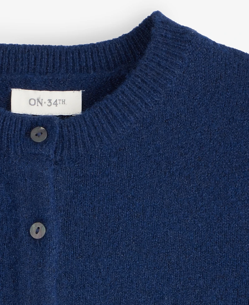 On 34th Women's Puff Sleeve Cardigan, Macy's Exclusive