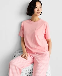 State of Day Women's Solid Sleep Tee, Macy's Exclusive