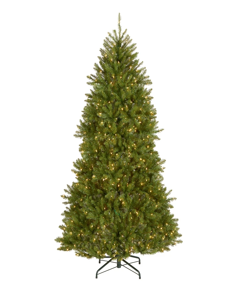 National Tree Company 7' Dunhill Fir Hinged Tree with 700 Clear Lights