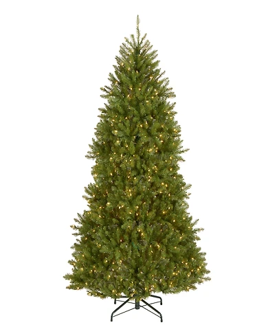 National Tree Company 7' Dunhill Fir Hinged Tree with 700 Clear Lights