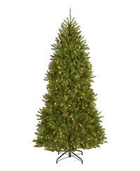 National Tree Company 7' Dunhill Fir Hinged Tree with 700 Clear Lights