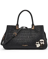 Karl Lagerfeld Paris Meribal Large Satchel Bag
