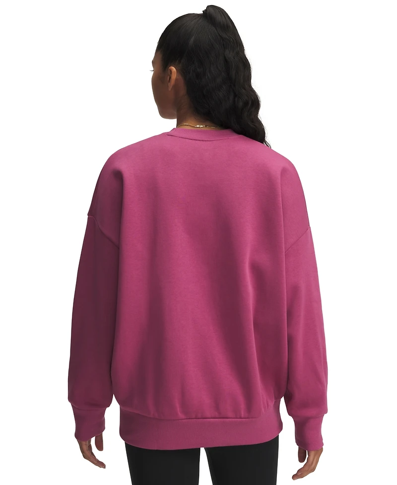 Under Armour Women's Rival Oversized Sweatshirt