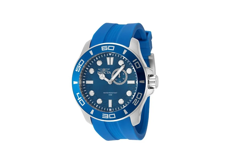 Invicta Men's 49271 Pro Diver Quartz VD72 Blue Dial Watch