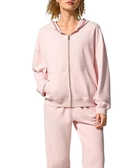 Lilysilk Women's Oversized Seamflow Full-Length Zip Hoodie