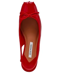 Steve Madden Women's Slingback Block-Heel Ballet Pumps