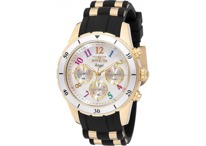 Invicta Women's 49803 Angel Quartz VD54 White Dial Watch