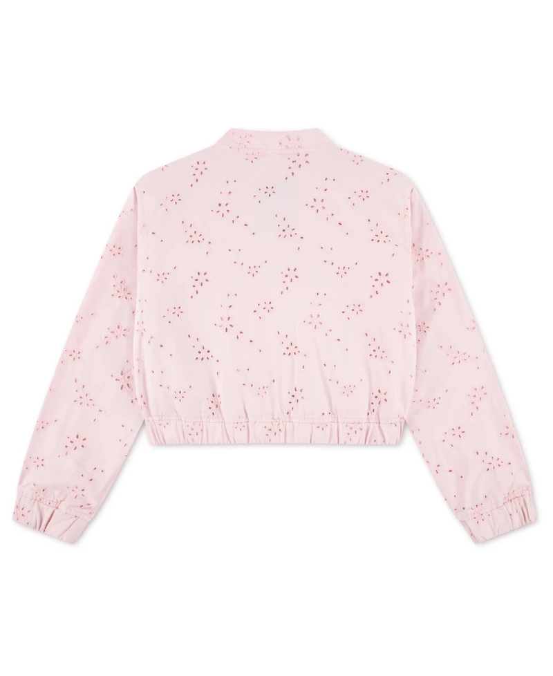 abercrombie kids Girls Floral Print Bomber Jacket