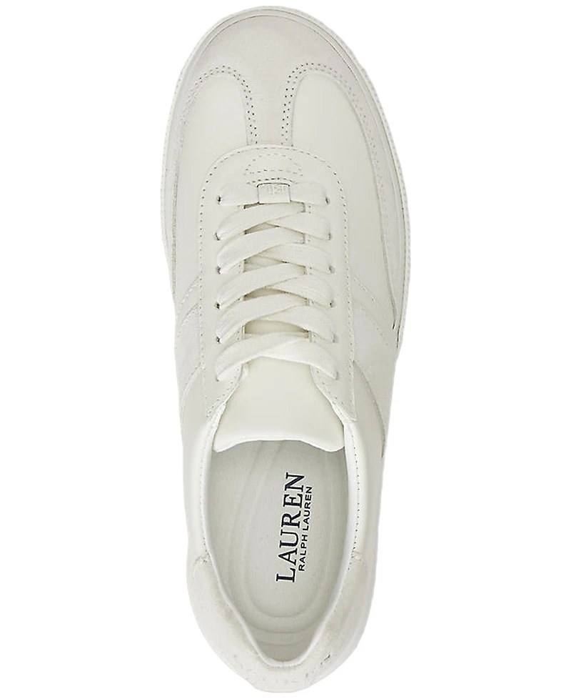 Lauren Ralph Women's Braylee Round Toe Sneakers