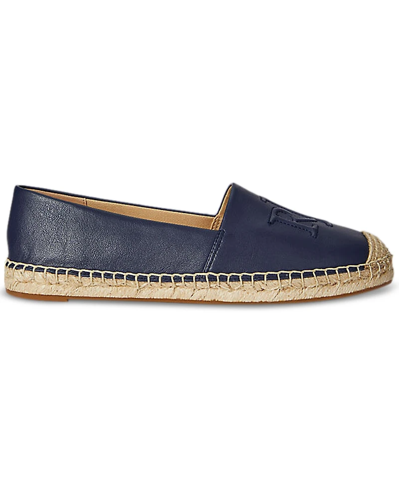 Lauren Ralph Women's Cameryn Nappa Espadrilles Flats