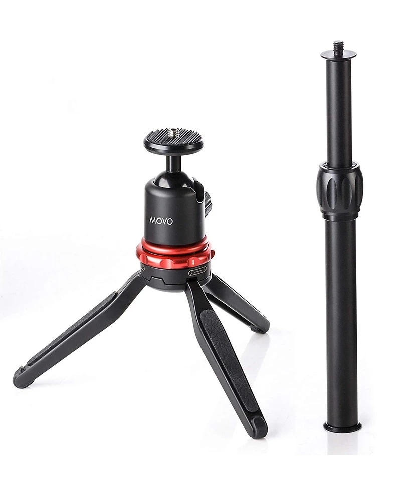 Movo Mv-T1 Universal Mini Camera Tripod with Extendable Pole