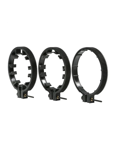Movo FR3 Adjustable 3-Piece Follow Focus Ring Gear Set