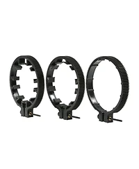 Movo FR3 Adjustable 3-Piece Follow Focus Ring Gear Set