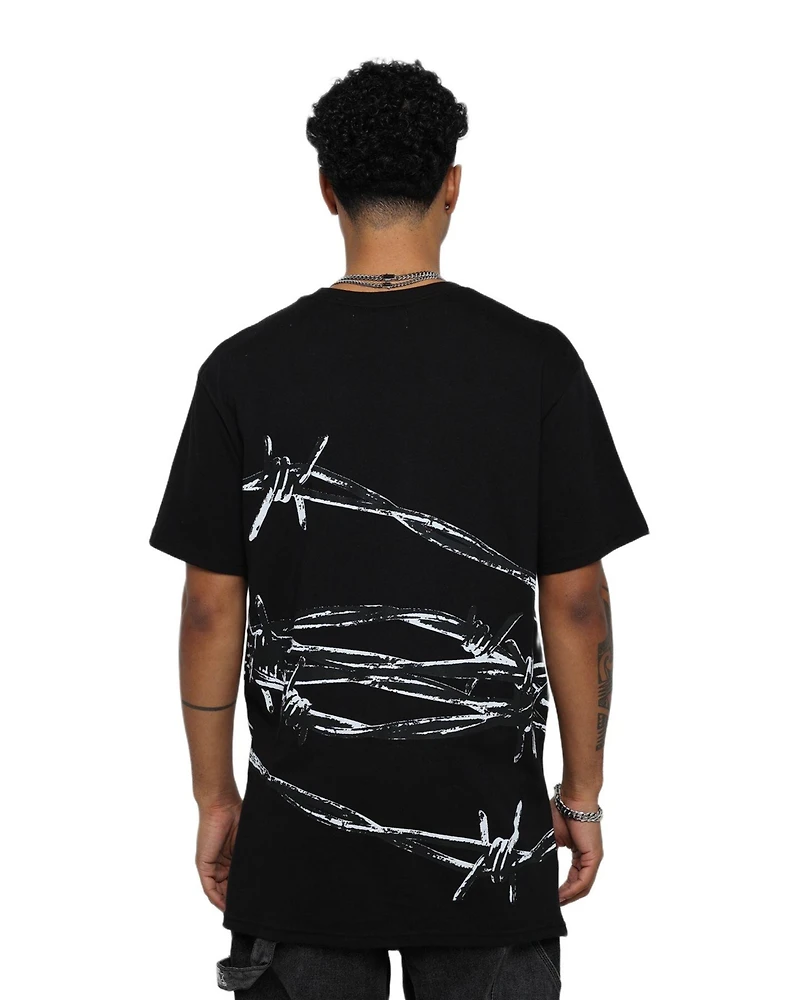 Father Forgive Me Men's Barbwire T-Shirt